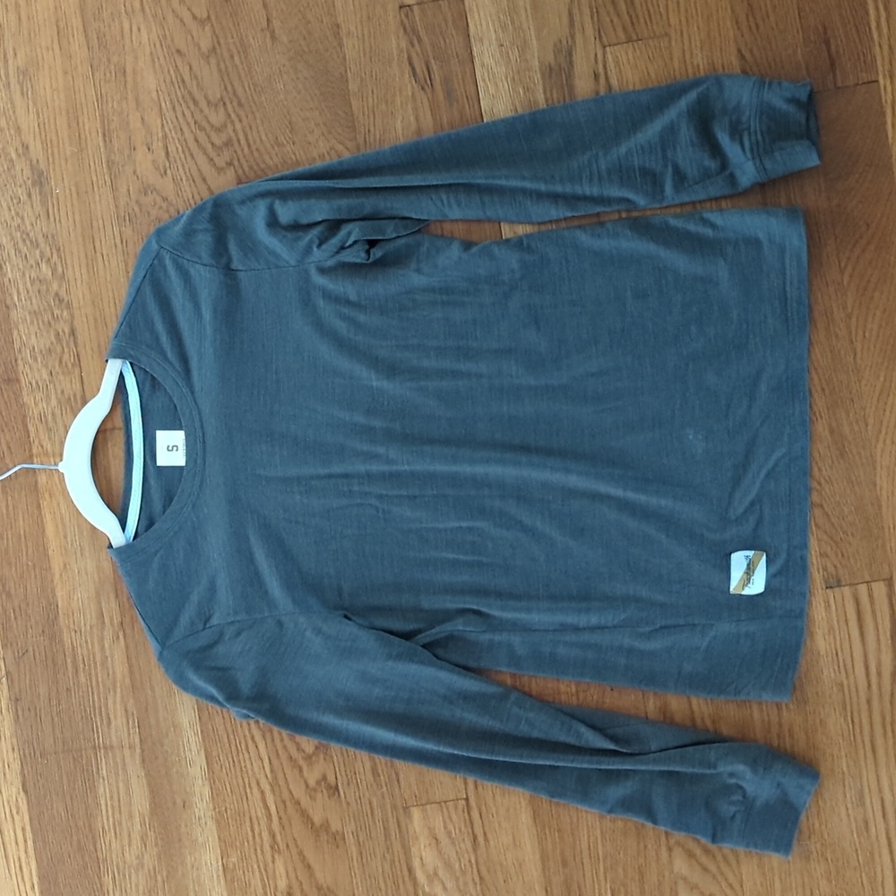 Tracksmith Harrier Long Sleeve Tamarind Heather Size S Sm Small